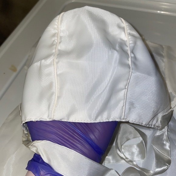 Baptism cap onesie and vest - Picture 7 of 11